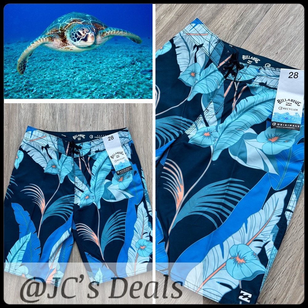 π΄ Billabong sundays blue original board shorts junior π΄ - Picture 1 of 5